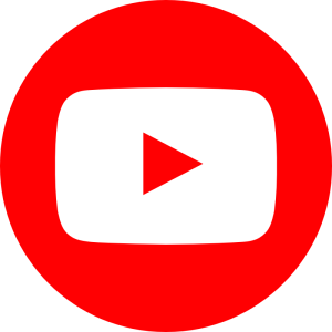 YouTube logo and link to the band's YouTube account